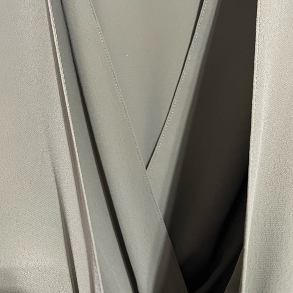 TOPSHOP Womens Mini Dress, Olive Green with Tie Front Size 6-#314 - Picture 8 of 14